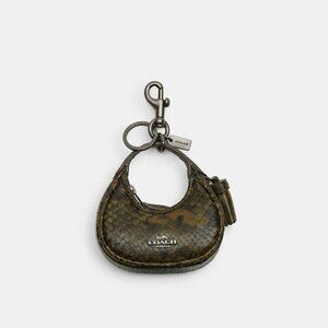 Coach Carmen Bag Charm With Snake Print